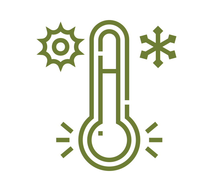 During product procurement, temperature checks are performed, transport conditions are documented, and non-compliant products are rejected.