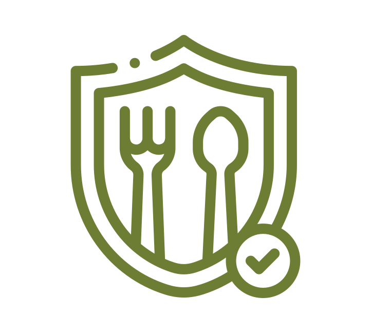 Food safety is considered one of the top priorities in all nutrition services provided at Biruni University, and all processes are carried out in compliance with both national regulations and international standards.